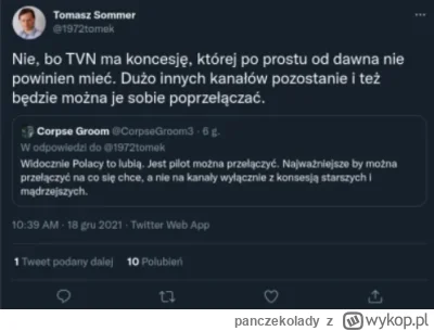 panczekolady - @bastek66: Przyklaskiwali zamykaniu TVN.

W Internecie pozostanie wiel...