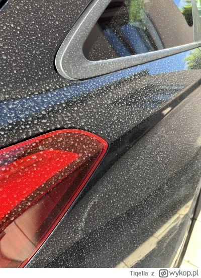 Tiqella - Byłem wczoraj na myjni. Dziś w nocy popadało i człowiek budzi się z takim w...