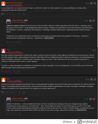 Orlenc - AMA z Hołownią. Miało być odpowiadane na wszystko, ale pewno moje pytanie Pu...