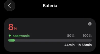 Herato - Nawet spoko że w nowym iOS #iphone pokazuje ile mu zajmie ładowanie 

#apple