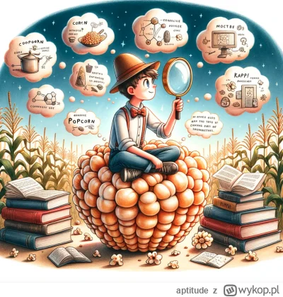 aptitude - ChatGPT4 wyjaśnił mi dokładnie jak działa popcorn :X
Aż się podzielę z wam...