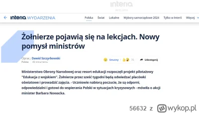 56632 - #obowiazkowecwiczeniawojskowe Szukają " ochotników " juz w szkołach? XD