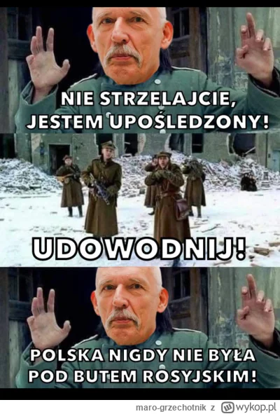 maro-grzechotnik - Korwin nic nie wiedział o ruskiej okupacji ziem polskich 
#ukraina...