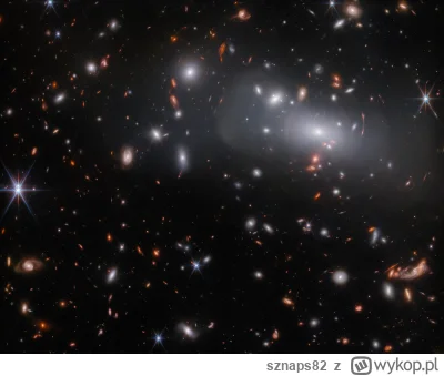 sznaps82 - Ta obserwacja z Kosmicznego Teleskopu Jamesa Webba NASA/ESA/CSA przedstawi...