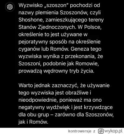 kontrowersje - > Kowal szoszon

@drivent: jaki znowu szoszon?!? Kto tak w ogóle mówi?