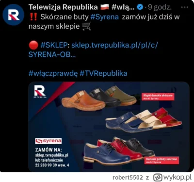 robert5502 - Patriotyczne obuwie 
#bekazprawakow #bekazpisu #polityka