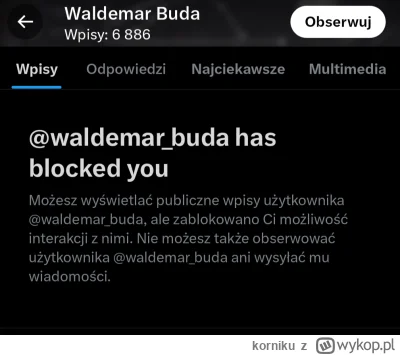 korniku - Ponieważ Walduś, zbawca mieszkalnictwa, nie lubi, jak mu się przypomina o j...