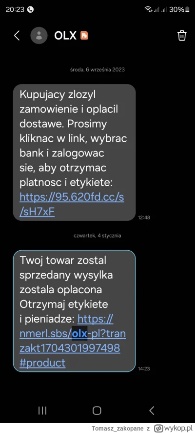 Tomasz_zakopane - Gdy coś wystawisz na olx z opcją kup teraz  zazwyczaj po kilkunastu...