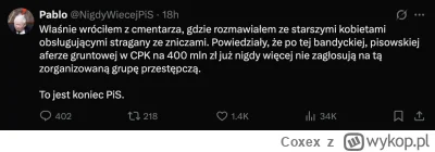 Coxex - Wy też kupując 1 listopada przy przepłnionych cmentarzach znicze, zatrzymujec...