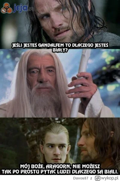 Davos87 - #wladcapierscieni #lotr #heheszki #humorobrazkowy
