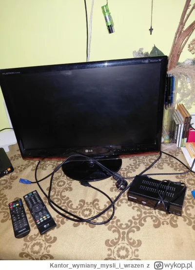 Kantorwymianymysliiwrazen - Taki monitor LG Flatron z 2010r z przystawką
To jest troc...