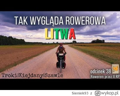 Sieniek93 - Zastanawialiście się kiedyś jak wygląda Litwa pod względem rowerowym? Pod...