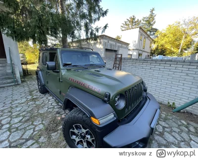 wtryskow - @Foxio: okleiłem matowym PPFem wranglera w sarge green, który domyślnie je...