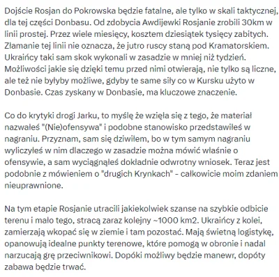 robertkk - Fajnie się czyta jak prawdziwy analityk tłumaczy wolskiemu geopolitykę xD
...