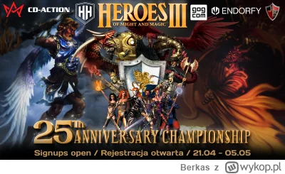 Berkas - Mistrzostwa XXV-lecia Heroes of Might and Magic 3

25 lat - ćwierć wieku. Te...