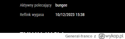 General-franco - Przypominam o reflinku bungee. Kasa z ppv idzie na DIOZ
#famemma