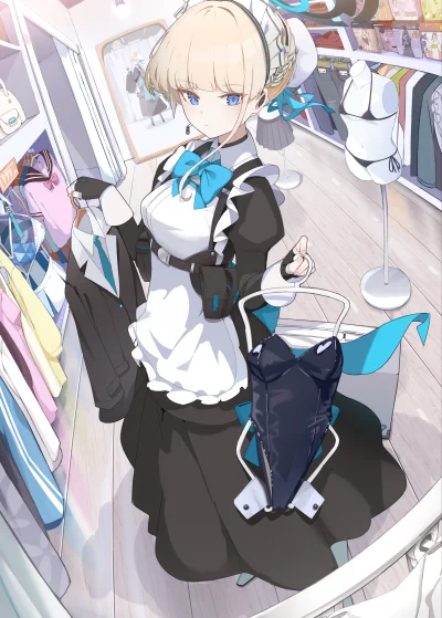 OttoFlick - #randomanimeshit #anime #maid #bluearchive #asumatoki #pixiv #