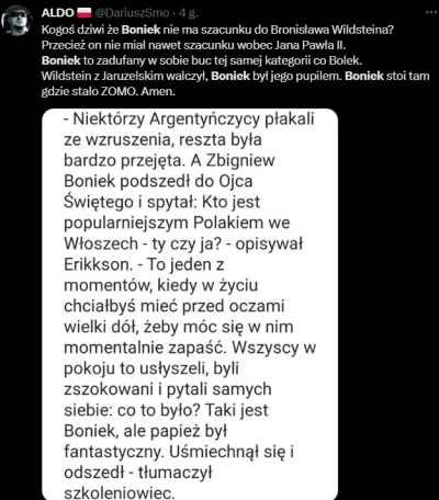 josedra52 - MATKO BOSKA ŚWIĘTA TO PAPIEŻ SKURSYNU JAK CI NIE WSTYD!!!!!!!

#boniek  #...