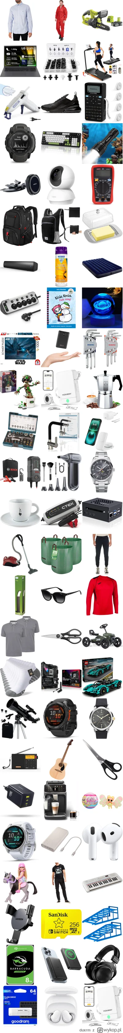 duxrm - Witam, dzisiejsze promocje z przedmiotów wrzuconych na #duxrm
Wszystkie linki...