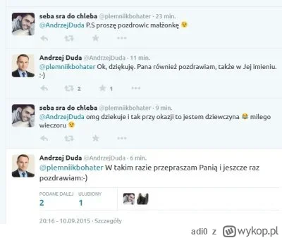 adi0 - @Wszebor: tyle, że pisał już po rozpoczęciu kadencji