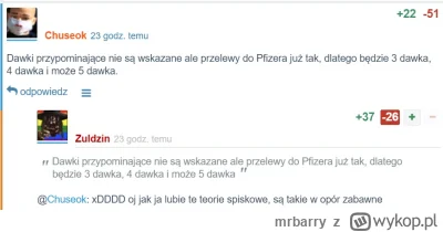 mrbarry - @wojna: @Zuldzin o jak ja lubię teorie spiskowe, są w opór zabawne xDDD

bt...