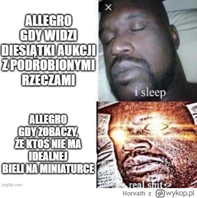 Horvath - @janeknocny: Kto sprzedaje na allegro ten w cyrku się nie śmieje. ( ͡° ʖ̯ ͡...
