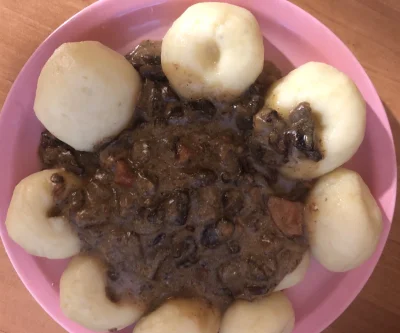 ChlopoRobotnik2137 - kluski śląskie z sosem grzybowym, Wszystko robione samemu.
Macie...