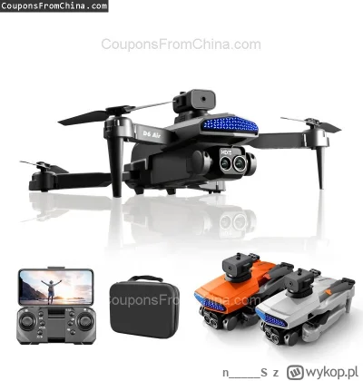 n____S - ❗ PJC D6 AIR Drone with 2 Batteries
〽️ Cena: 30.99 USD (dotąd najniższa w hi...