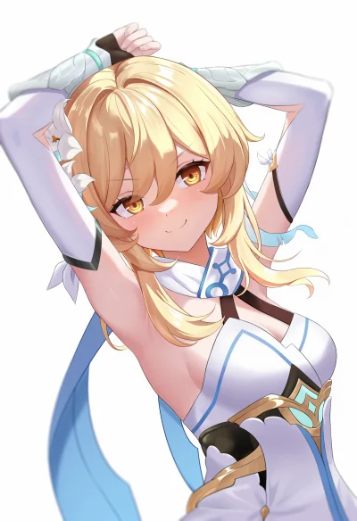 zabolek - #randomanimeshit #anime #genshinimpact #lumine