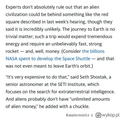 Kwatermistrz - #ufo 
Genialne umysły w SETI - Seth Shostak o tym, dlaczego nie odwied...