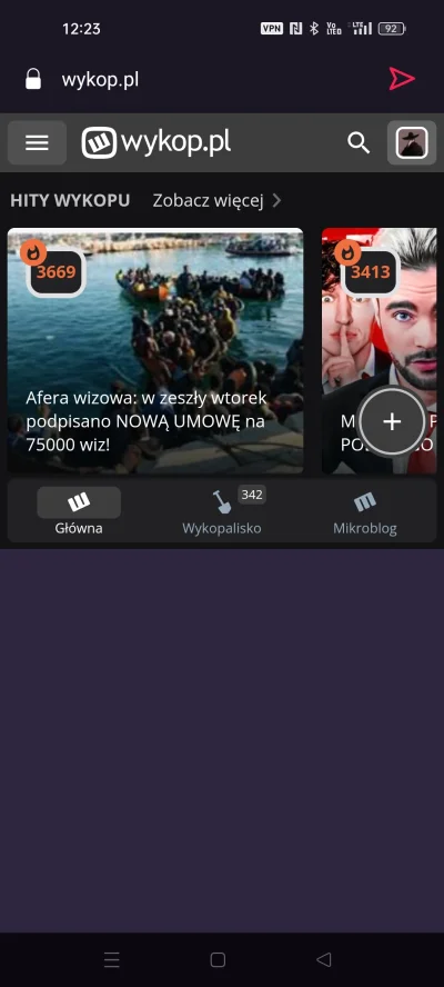 MePix - Tylko mi się tak psuje wykop po napisaniu komentarza? 

#wykop #telefony #sma...