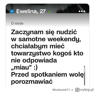 Wookash071 - Poprzeczka wymagań powoli zjeżdża w dół (⌐ ͡■ ͜ʖ ͡■) #badoo