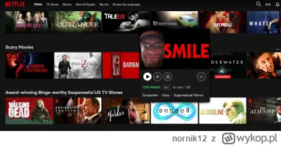 nornik12 - coś dziwnego pojawiło się na Netflixie tej nocy...
#napierala