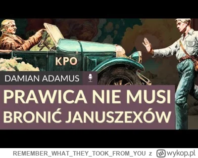 REMEMBERWHATTHEYTOOKFROM_YOU - Klub Jagielloński "prawica przyszłości powinna być bar...