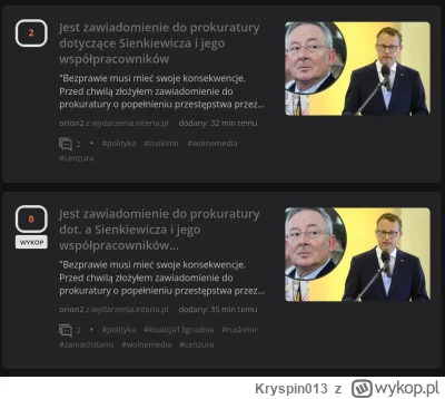 Kryspin013 - Troll mateckiego wrzuca po kilka razy to samo znalezisko i potem jeszcze...