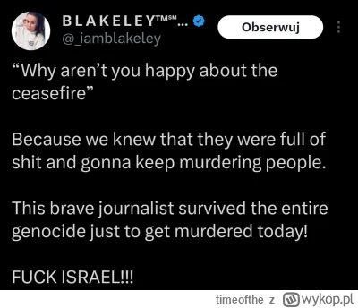 timeofthe - #izrael #palestyna #wojna 

Ciekawi mnie jej mina jak się dowie że ten in...