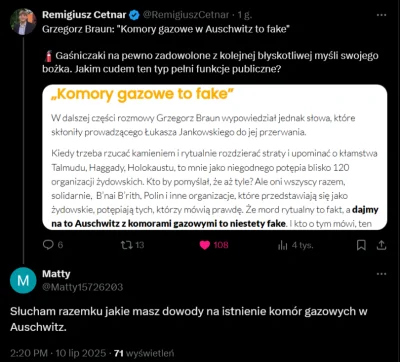 kkecaj - TV wyłączone, myślenie włączone ( ͡° ͜ʖ ͡°)

#polityka #polska #swiat #histo...