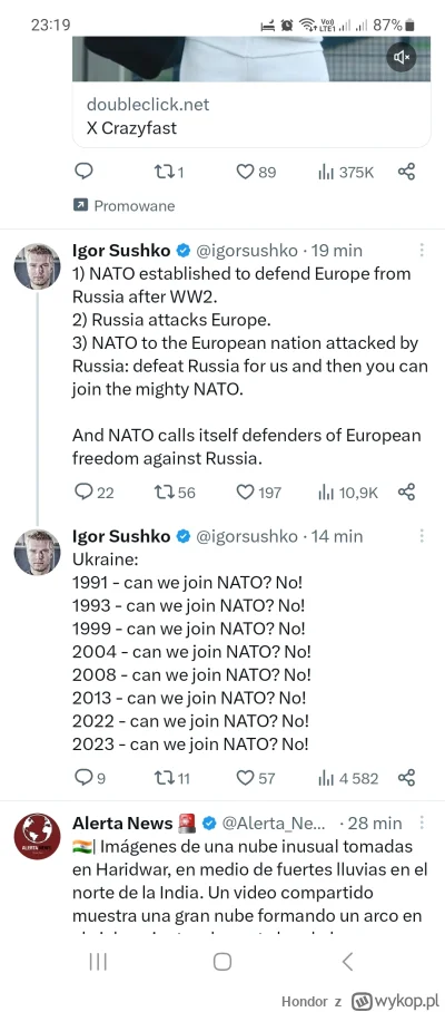 Hondor - #wojna Oj piecze dupcia widlaka