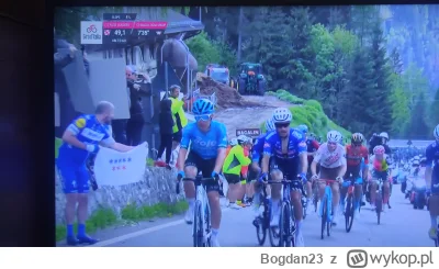 Bogdan23 - Nasi na trasie xD
#kolarstwo #rower #giroditalia