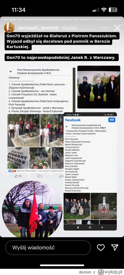 deziom - Jak się z tym czujecie fani Gona, że was idol buja się z polskimi komunistam...