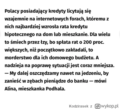 Kodzirasek - #polska #banki #kredythipoteczny #kredyt