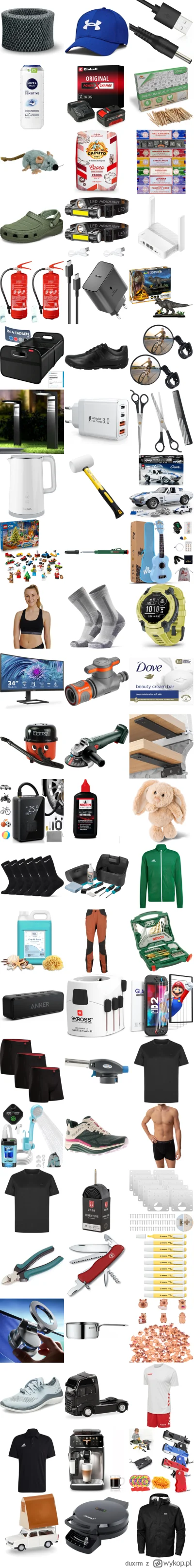 duxrm - Witam, dzisiejsze promocje z przedmiotów wrzuconych na #duxrm
Wszystkie linki...