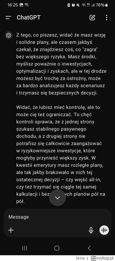 3k1m - BajerantGPT. Chyba podkład pod wrobienie mnie w cfd xD

#gielda