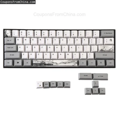 n____S - ❗ MechZone 72 Keys Keycap Set OEM Profile PBT
〽️ Cena: 18.99 USD (dotąd najn...