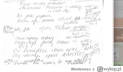 Wontensso - Pomożecie rozszyfrować lekarskie wypociny ?