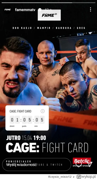 Krzysio_misio12 - Szkoda, że z fame zrobiło się takie g---o, same bezbeki z yt tik to...