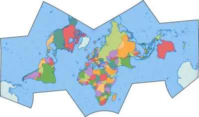 czlowiekzlisciemnaglowie - Wiecie, że znana wszystkim mapa świata jest sztucznie prze...