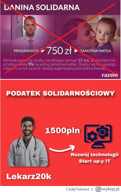 CzulyTomasz - Zaktualizowana wersja daniny solidarnościowej ( ͡° ͜ʖ ͡°)

#pracait #pr...