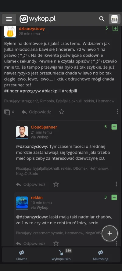 NogaOdStolu - @daro1: Tak, bo kobiety które mają tindera żyją #!$%@? na Andromedzie i...