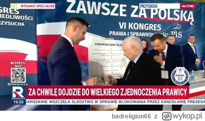 badreligion66 - #polityka Wielkie zjednoczenie z partią, która ma poparcie rzędu 0.1%...